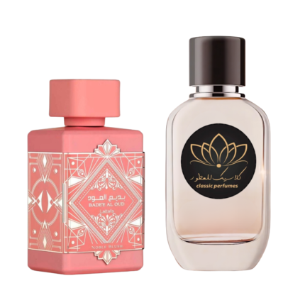 عطر بديع العود الوردي من لطافة